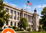 Photograph of a civic municipal building